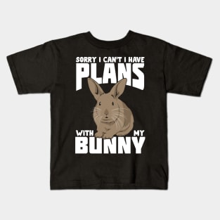 Rabbit Bunny Pet Animal Lover Gift Kids T-Shirt